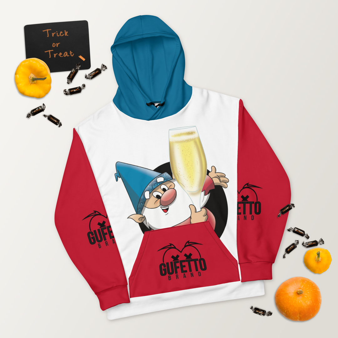 Felpa con cappuccio Uomo/Donna PROSECCOLO NEW - Gufetto Brand 