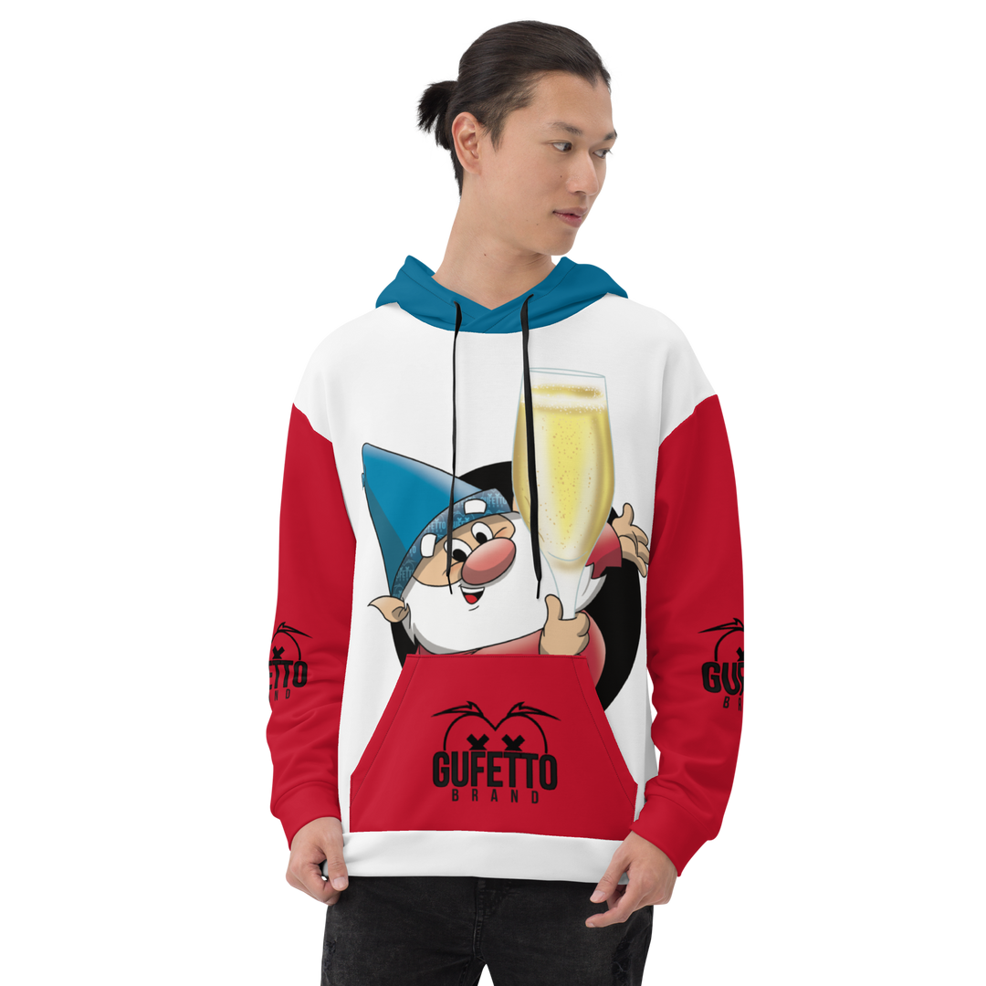 Felpa con cappuccio Uomo/Donna PROSECCOLO NEW - Gufetto Brand 