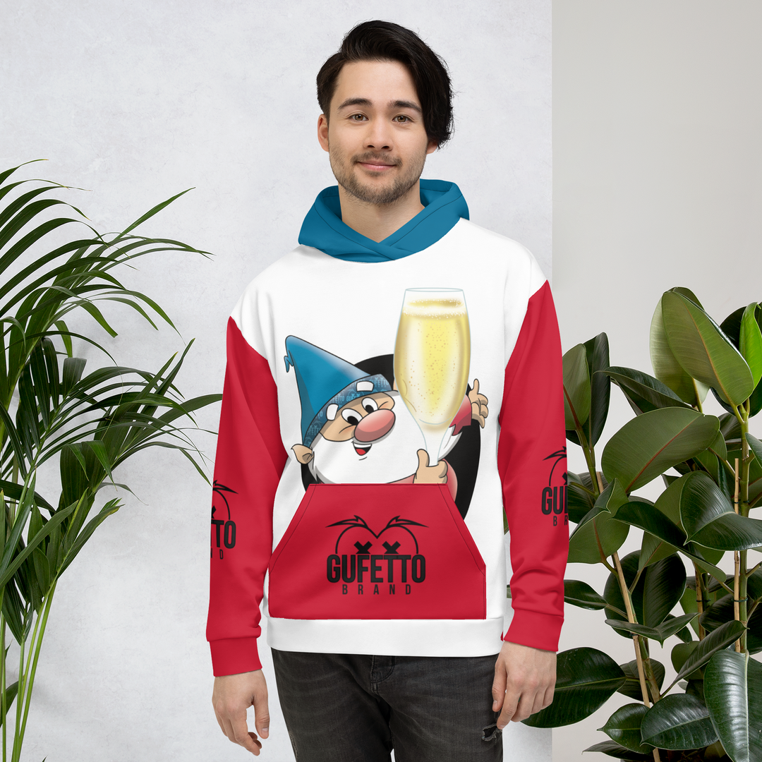 Felpa con cappuccio Uomo/Donna PROSECCOLO NEW - Gufetto Brand 