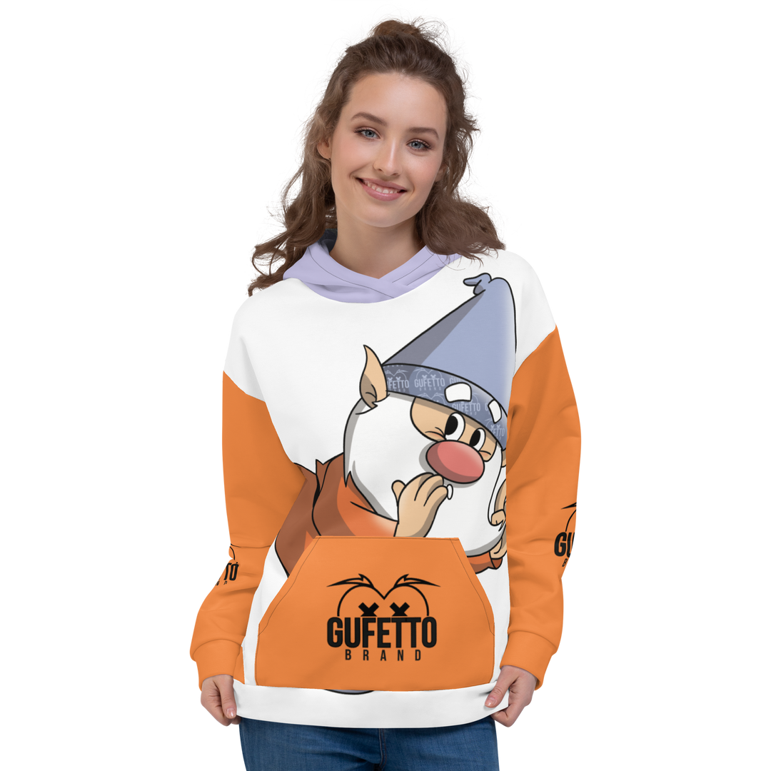 Felpa con cappuccio Uomo/Donna PETTEGOLO - Gufetto Brand 