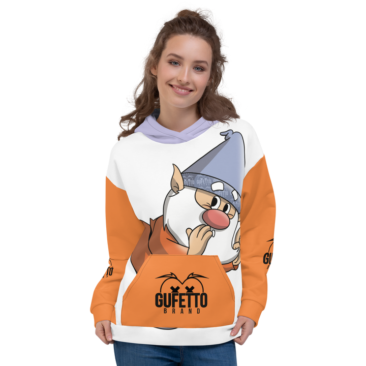 Felpa con cappuccio Uomo/Donna PETTEGOLO - Gufetto Brand 