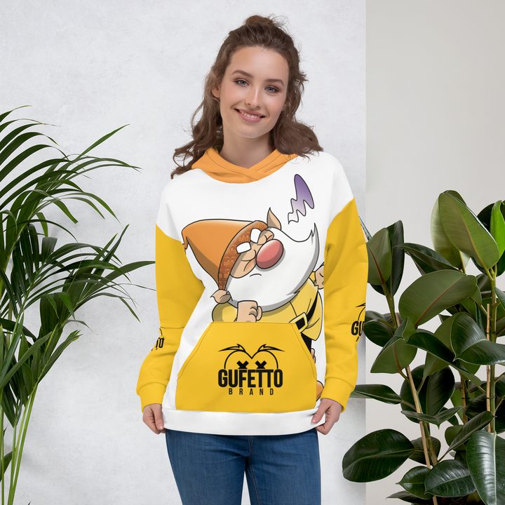 Felpa con cappuccio Uomo/Donna PERMALOSOLO - Gufetto Brand 