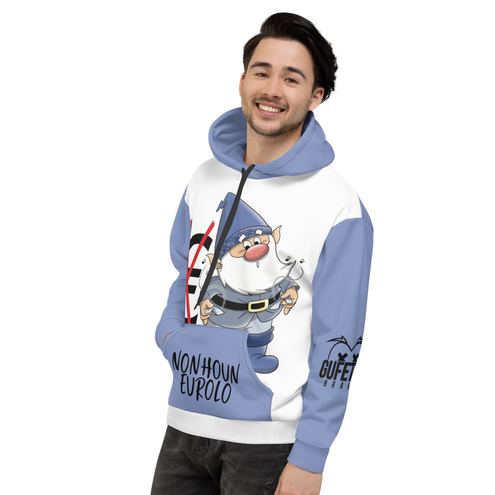 Felpa con cappuccio Uomo/Donna NONHOUNEUROLO - Gufetto Brand 
