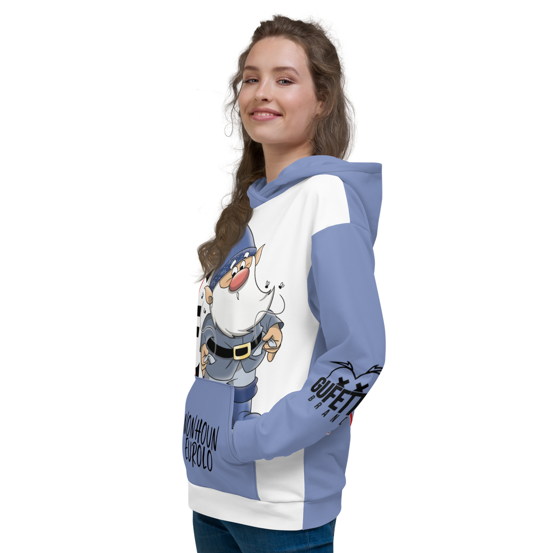 Felpa con cappuccio Uomo/Donna NONHOUNEUROLO - Gufetto Brand 