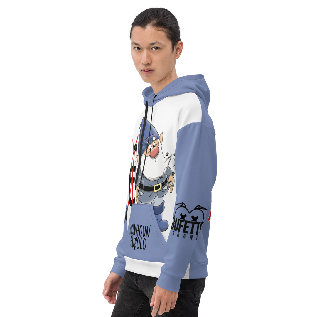 Felpa con cappuccio Uomo/Donna NONHOUNEUROLO - Gufetto Brand 
