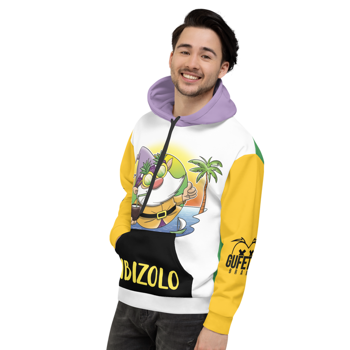 Felpa con cappuccio Unisex Uomo/Donna IBIZOLO - Gufetto Brand 