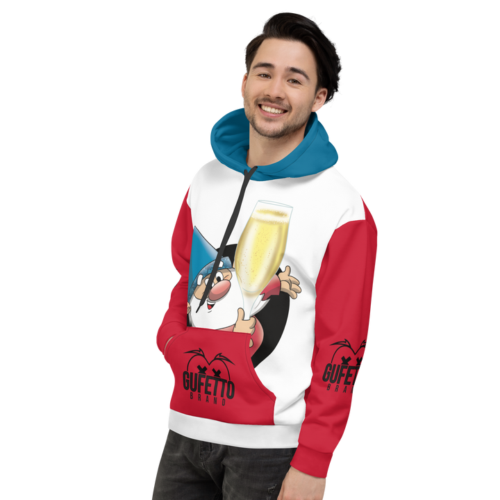 Felpa con cappuccio Uomo/Donna PROSECCOLO NEW - Gufetto Brand 