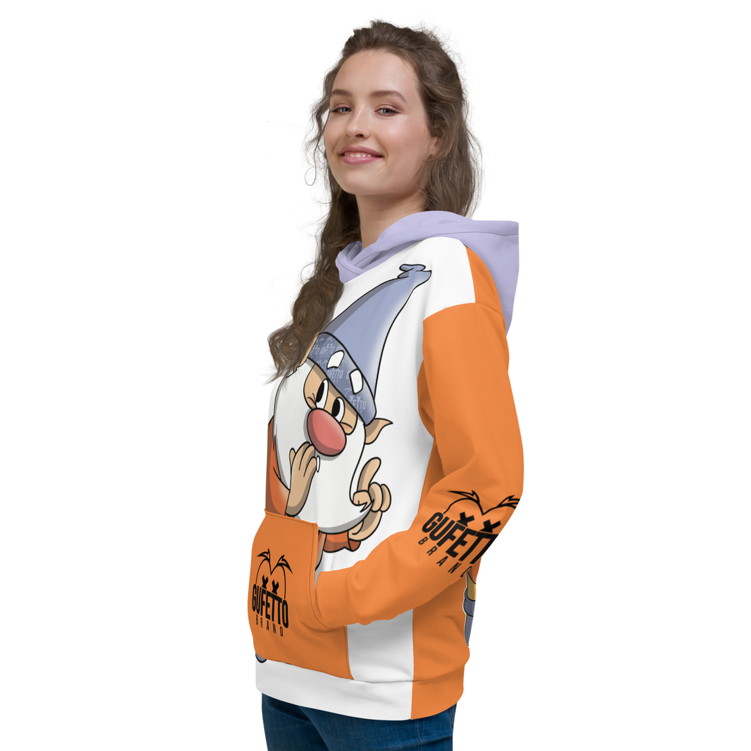 Felpa con cappuccio Uomo/Donna PETTEGOLO - Gufetto Brand 