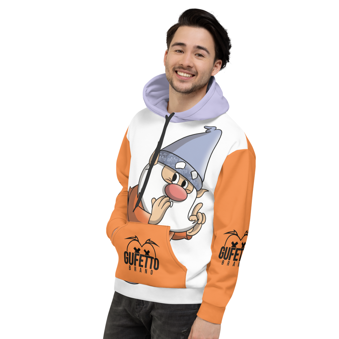 Felpa con cappuccio Uomo/Donna PETTEGOLO - Gufetto Brand 