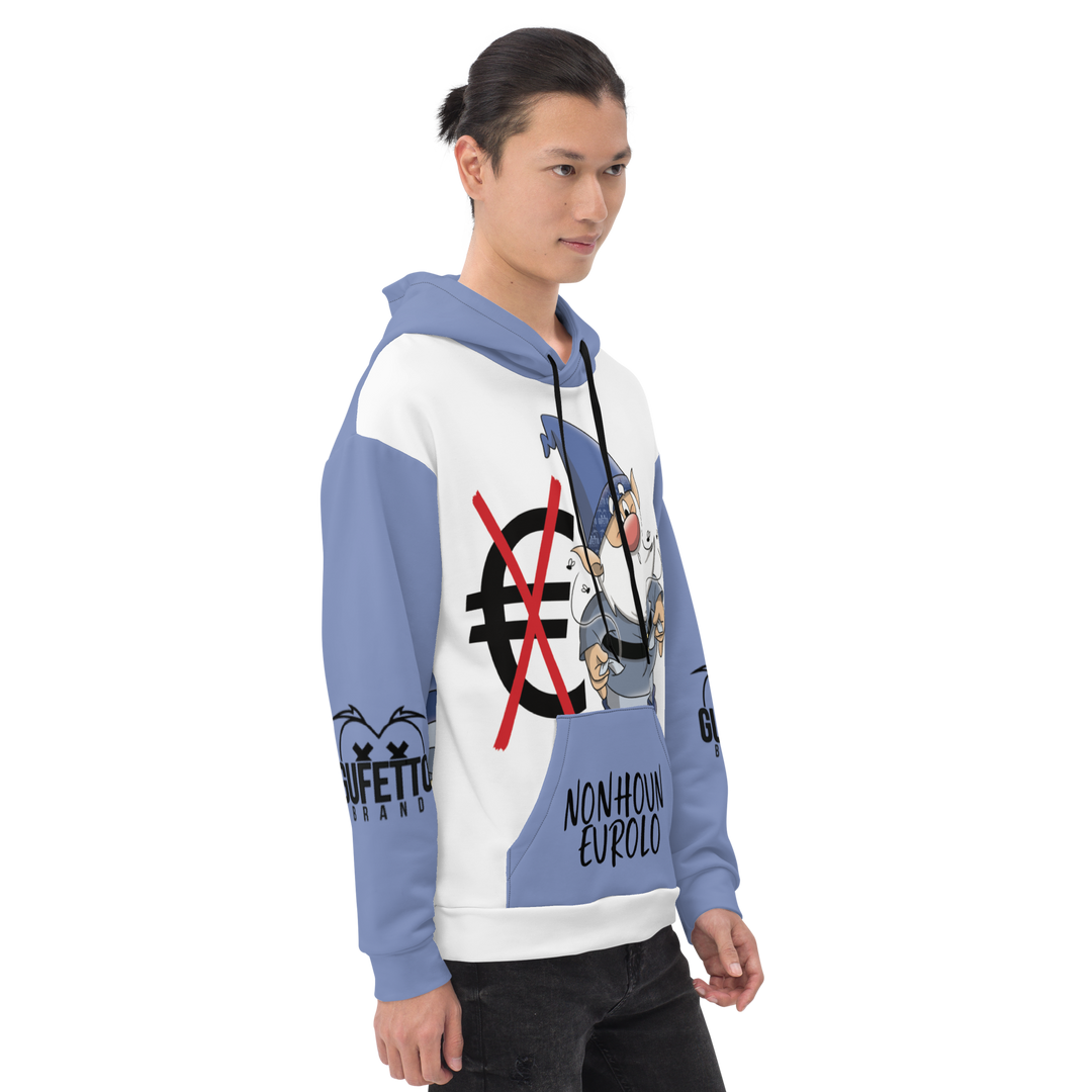 Felpa con cappuccio Uomo/Donna NONHOUNEUROLO - Gufetto Brand 