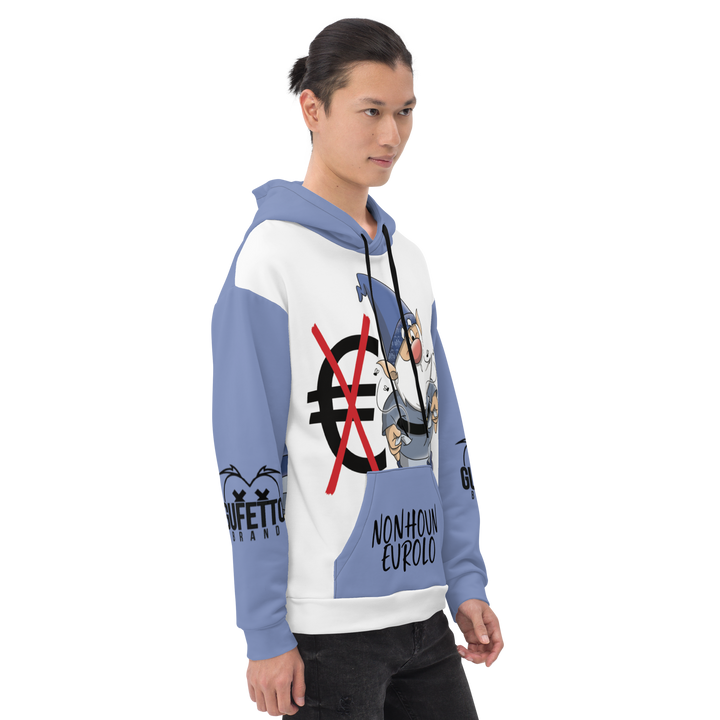 Felpa con cappuccio Uomo/Donna NONHOUNEUROLO - Gufetto Brand 