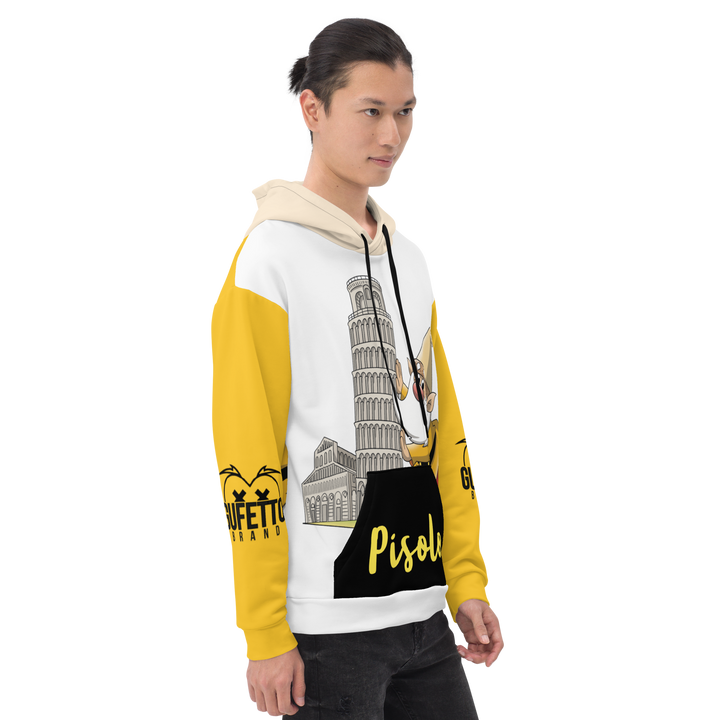 Felpa con cappuccio Unisex Uomo/Donna PISOLO - Gufetto Brand 