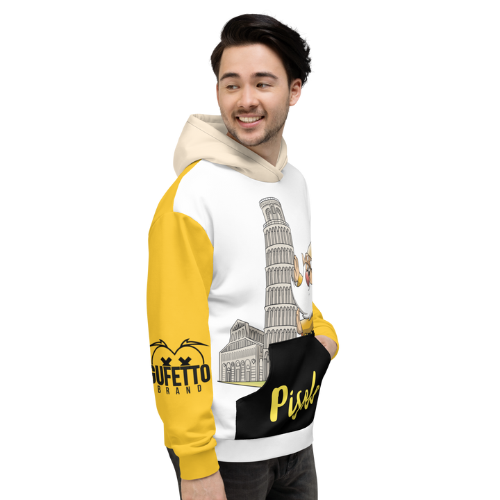 Felpa con cappuccio Unisex Uomo/Donna PISOLO - Gufetto Brand 