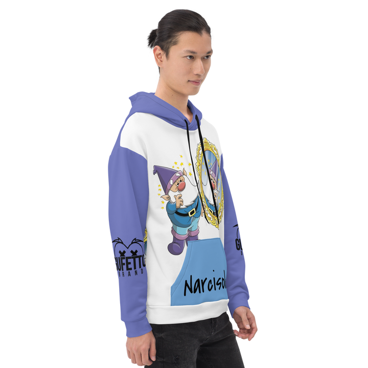 Felpa con cappuccio Uomo/Donna NARCISOLO - Gufetto Brand 