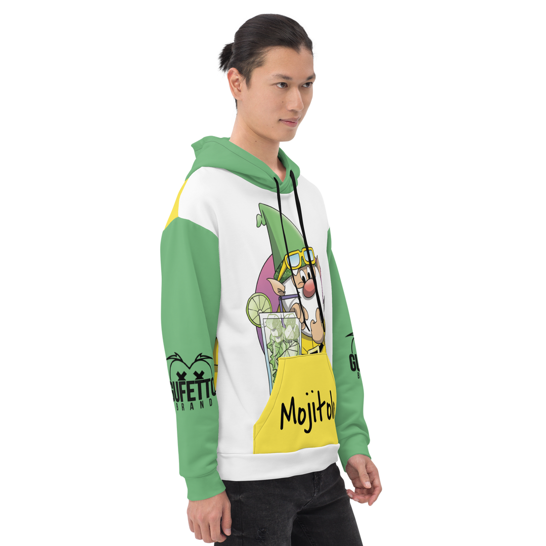 Felpa con cappuccio Uomo/Donna MOJITOLO 2 - Gufetto Brand 