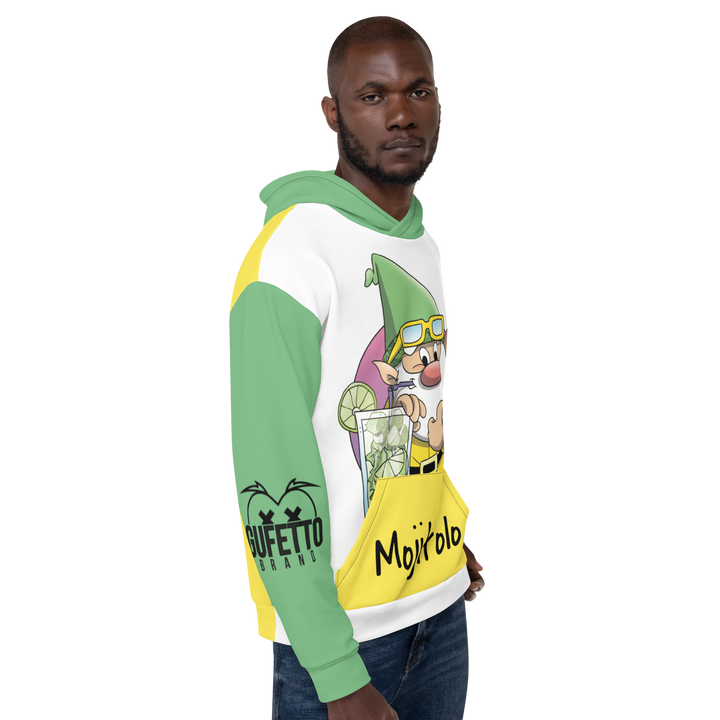 Felpa con cappuccio Uomo/Donna MOJITOLO 2 - Gufetto Brand 