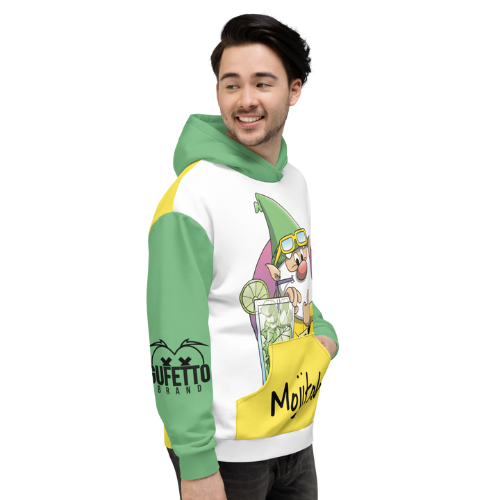 Felpa con cappuccio Uomo/Donna MOJITOLO 2 - Gufetto Brand 