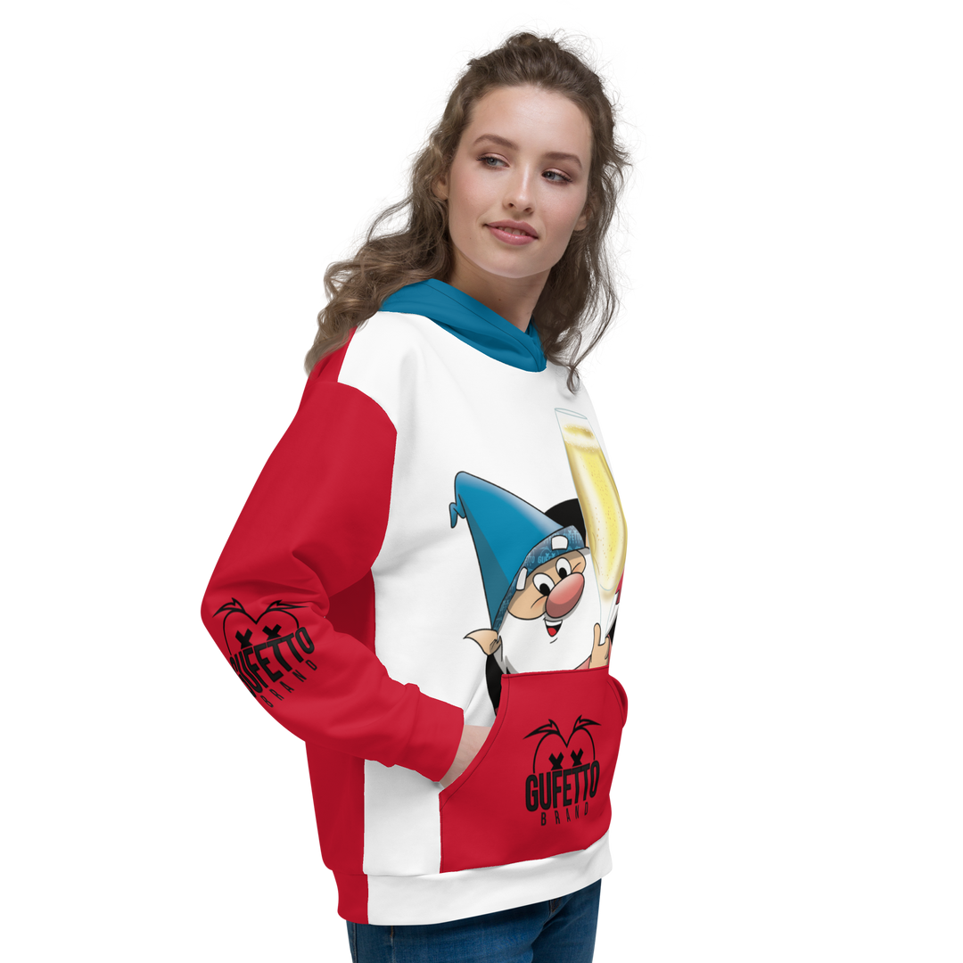 Felpa con cappuccio Uomo/Donna PROSECCOLO NEW - Gufetto Brand 