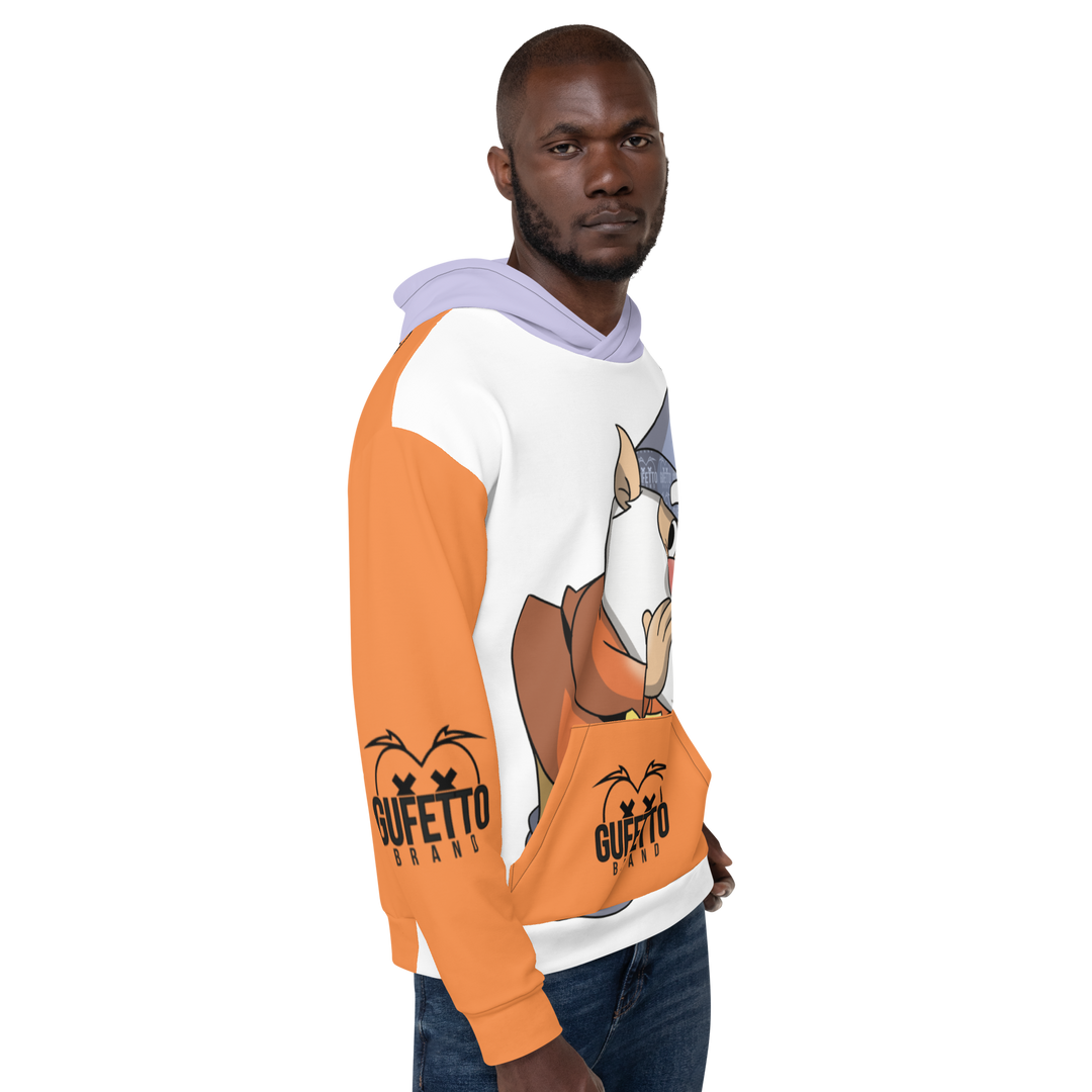 Felpa con cappuccio Uomo/Donna PETTEGOLO - Gufetto Brand 