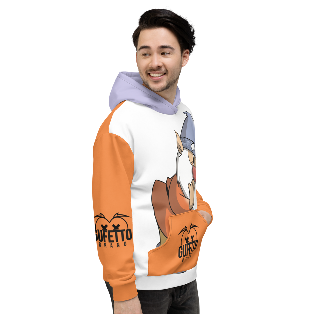 Felpa con cappuccio Uomo/Donna PETTEGOLO - Gufetto Brand 