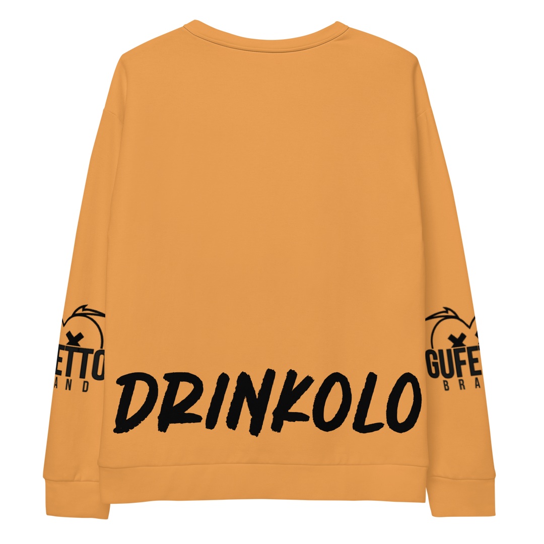 Felpa unisex Uomo/Donna DRINKOLO - Gufetto Brand 