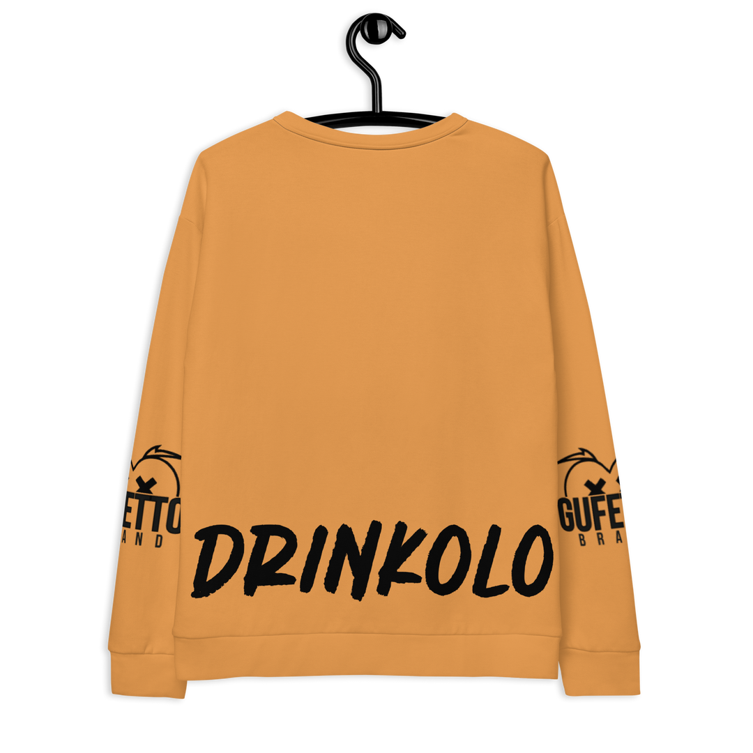 Felpa unisex Uomo/Donna DRINKOLO - Gufetto Brand 