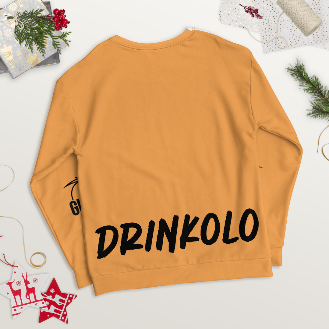 Felpa unisex Uomo/Donna DRINKOLO - Gufetto Brand 