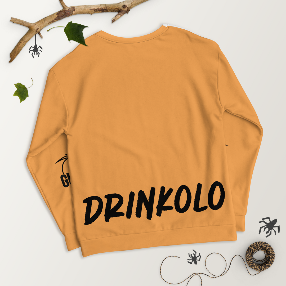 Felpa unisex Uomo/Donna DRINKOLO - Gufetto Brand 