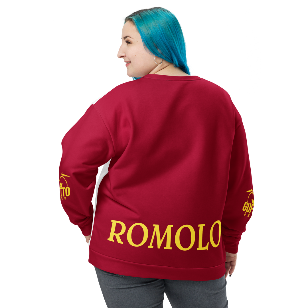 Felpa unisex Uomo/Donna ROMOLO - Gufetto Brand 