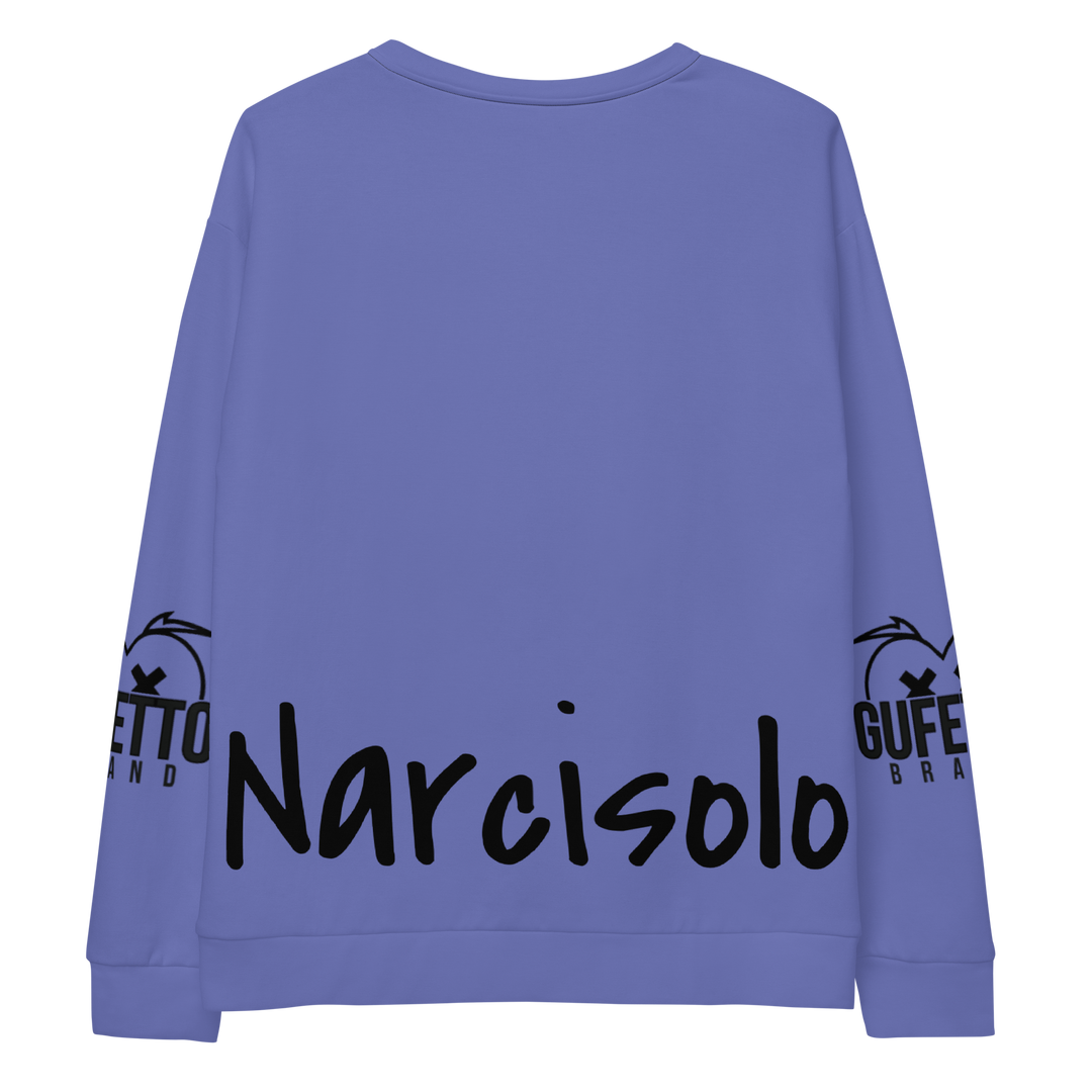 Felpa unisex Uomo/Donna NARCISOLO - Gufetto Brand 