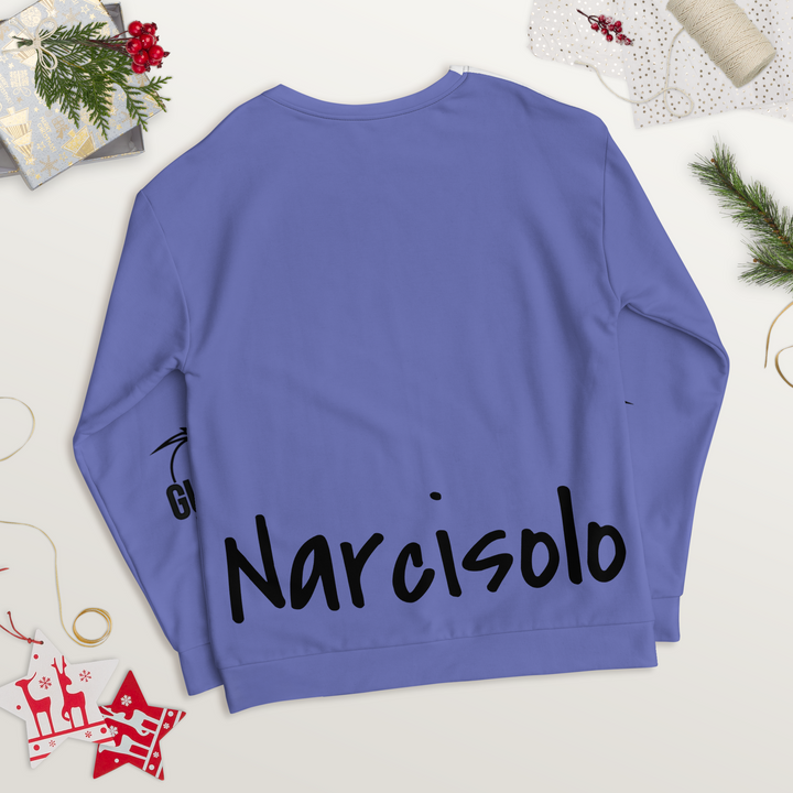 Felpa unisex Uomo/Donna NARCISOLO - Gufetto Brand 