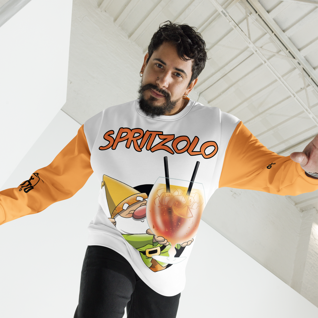 Felpa unisex Uomo/Donna SPRITZOLO NEW - Gufetto Brand 