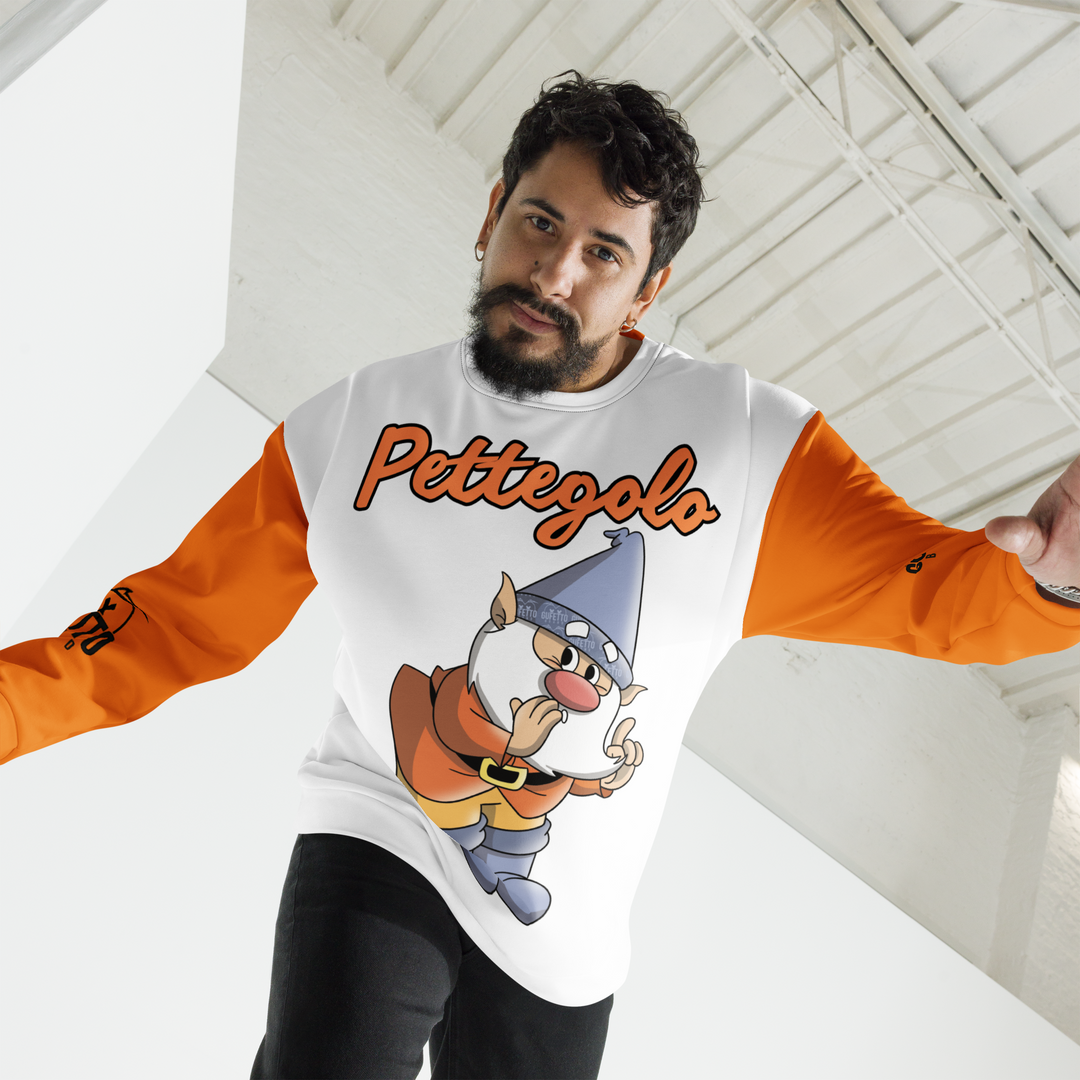 Felpa unisex Uomo/Donna PETTEGOLO - Gufetto Brand 
