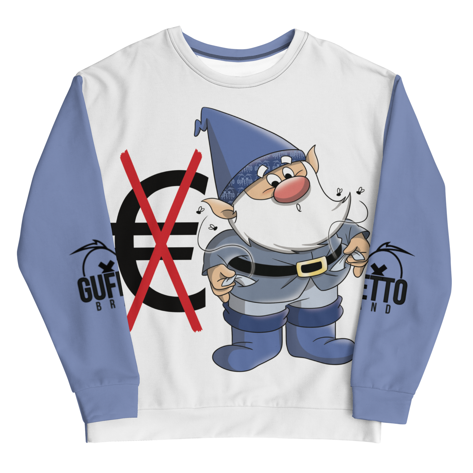 Felpa unisex Uomo/Donna NONHOUNEUROLO - Gufetto Brand 