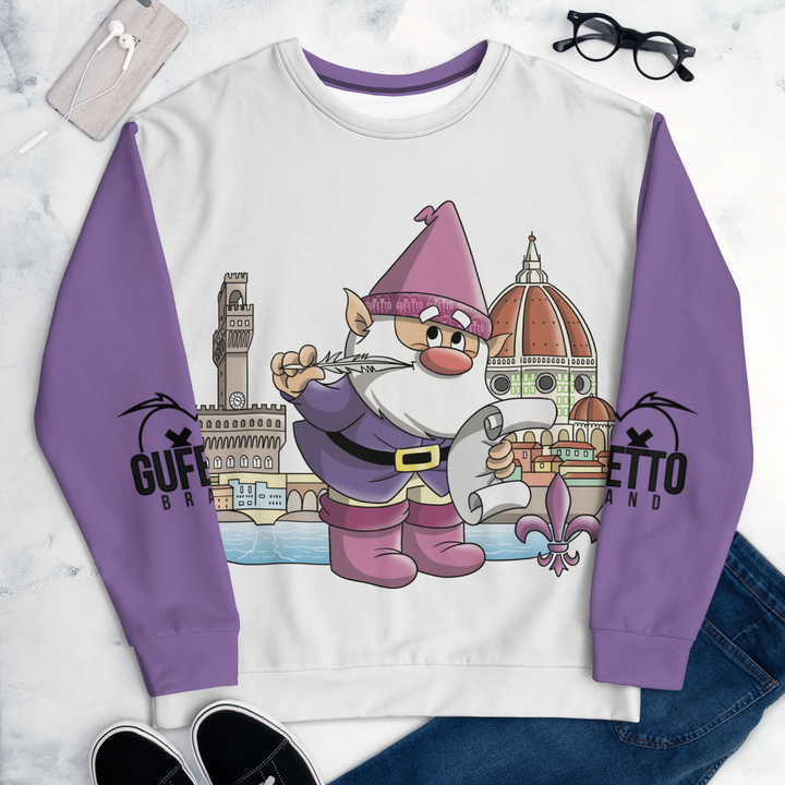 Felpa unisex Uomo/Donna FIRENZOLO - Gufetto Brand 