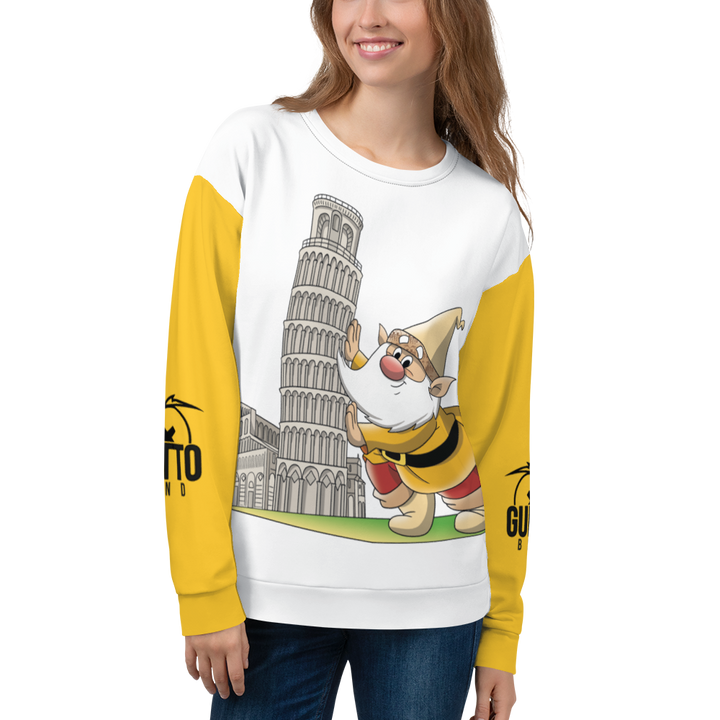 Felpa unisex Uomo/Donna PISOLO - Gufetto Brand 