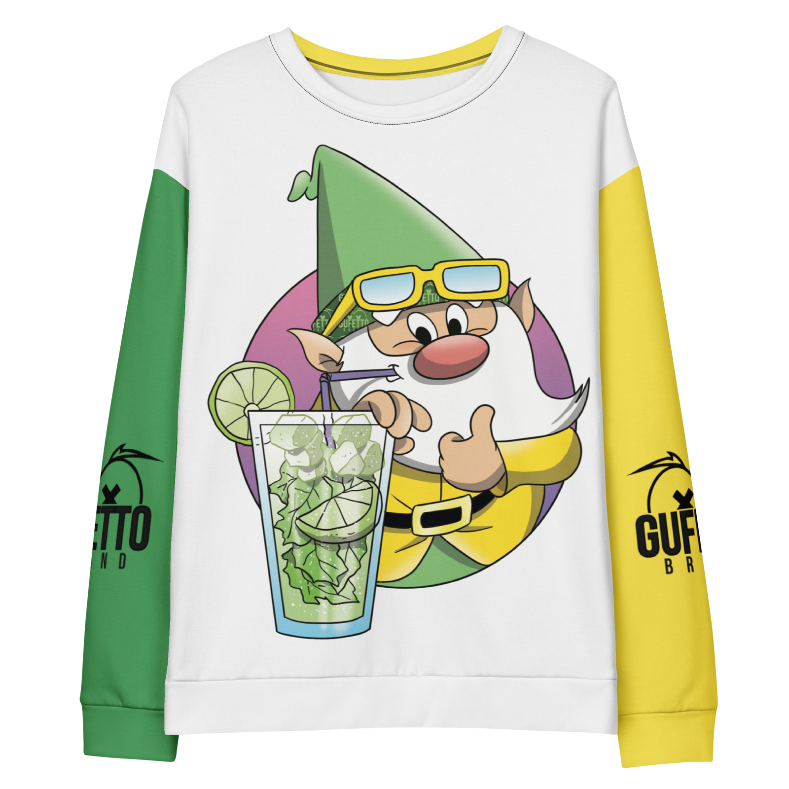 Felpa unisex Uomo/Donna MOJITOLO 2 - Gufetto Brand 