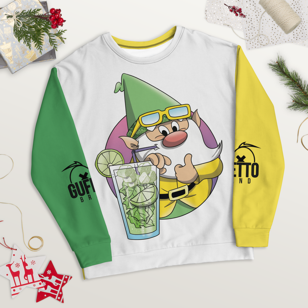 Felpa unisex Uomo/Donna MOJITOLO 2 - Gufetto Brand 