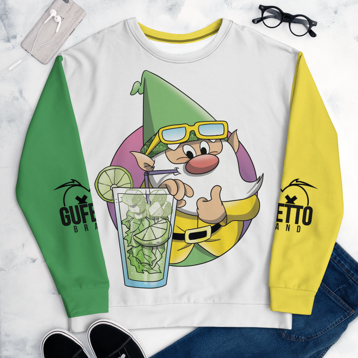 Felpa unisex Uomo/Donna MOJITOLO 2 - Gufetto Brand 