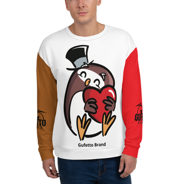 Felpa unisex Uomo/Donna GUFETTO CUORE