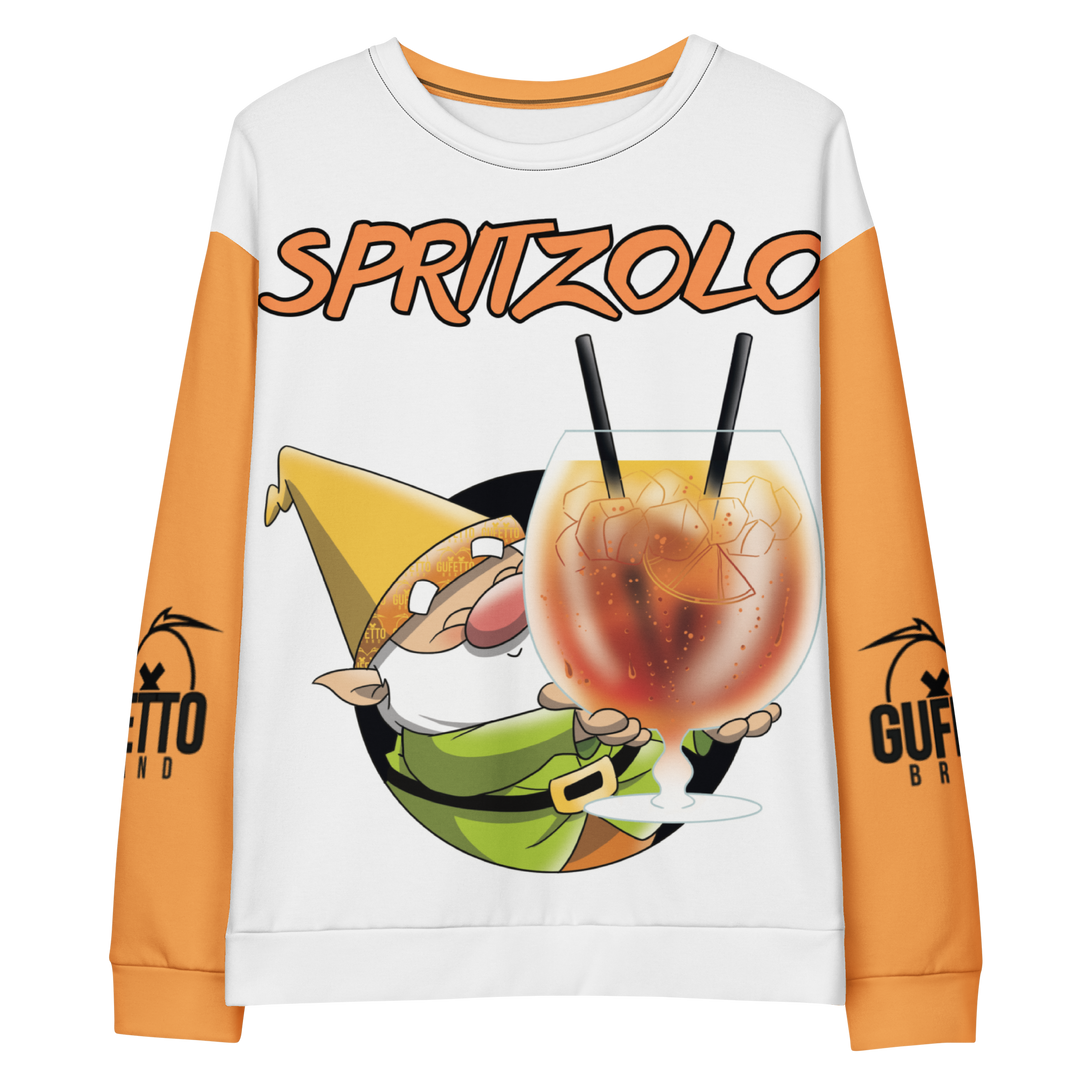 Felpa unisex Uomo/Donna SPRITZOLO NEW - Gufetto Brand 