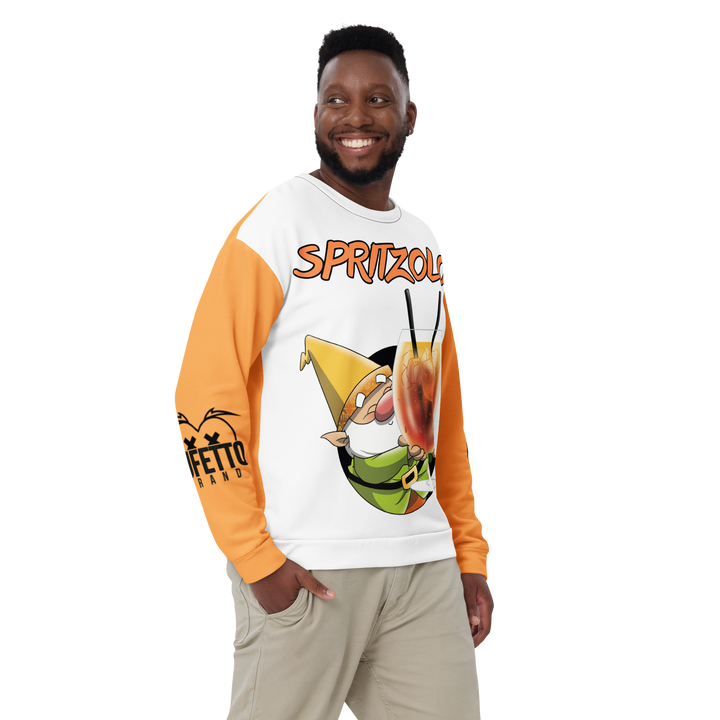 Felpa unisex Uomo/Donna SPRITZOLO NEW - Gufetto Brand 