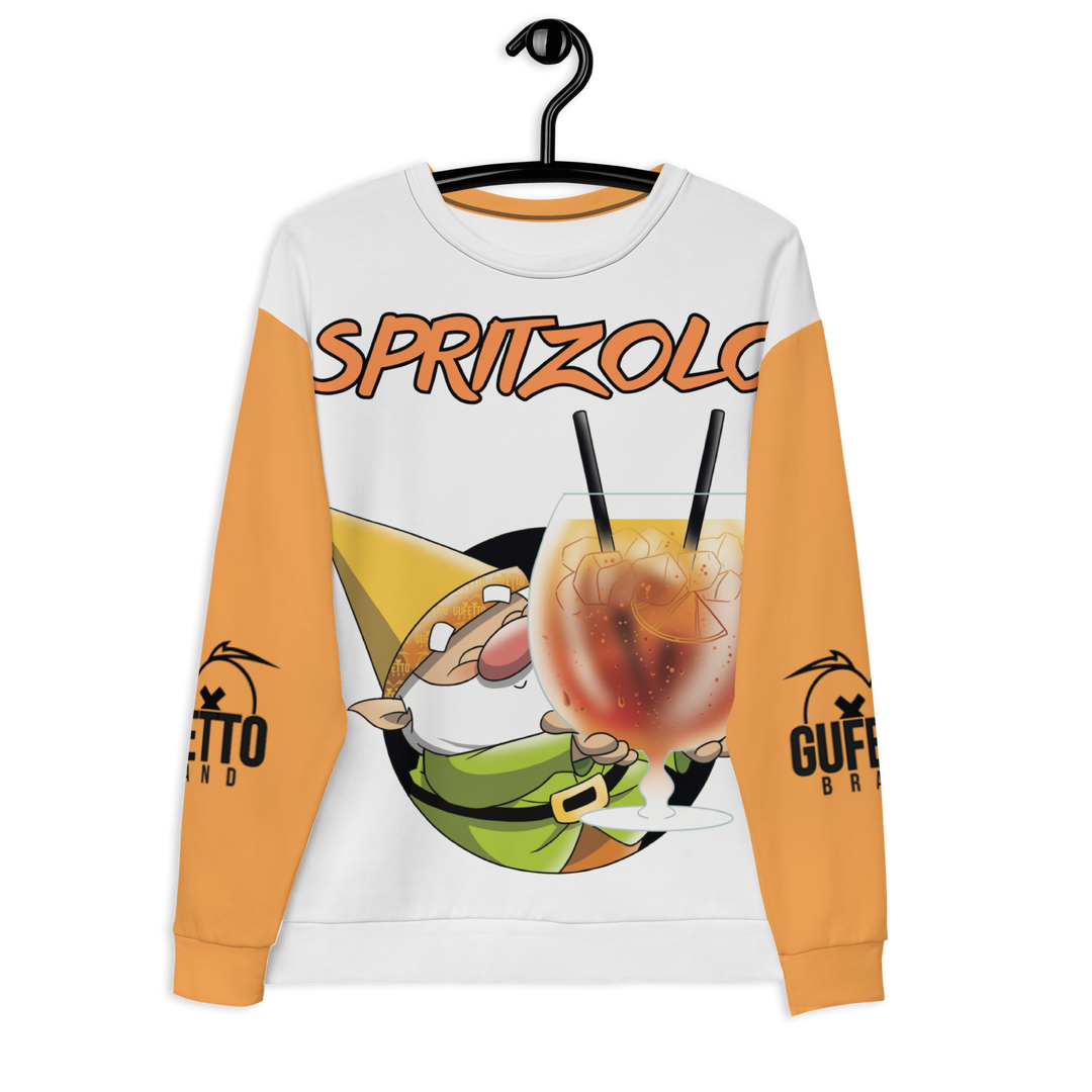 Felpa unisex Uomo/Donna SPRITZOLO NEW - Gufetto Brand 