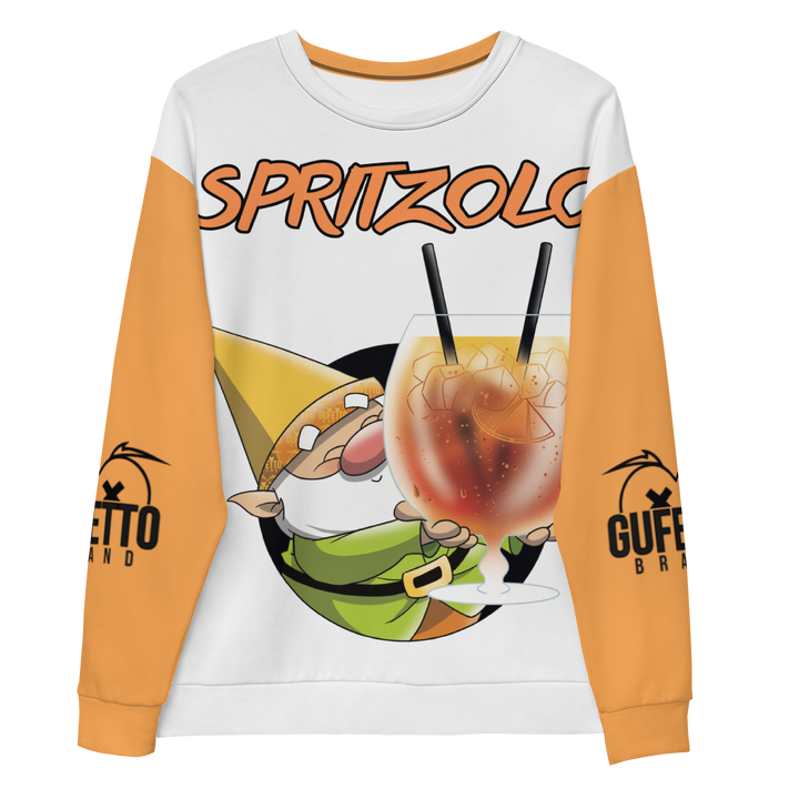 Felpa unisex Uomo/Donna SPRITZOLO NEW - Gufetto Brand 