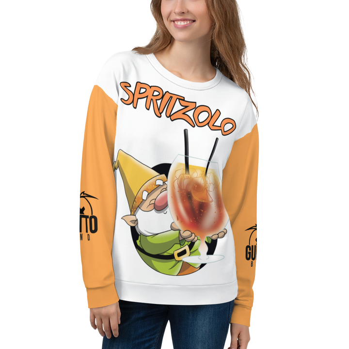 Felpa unisex Uomo/Donna SPRITZOLO NEW - Gufetto Brand 