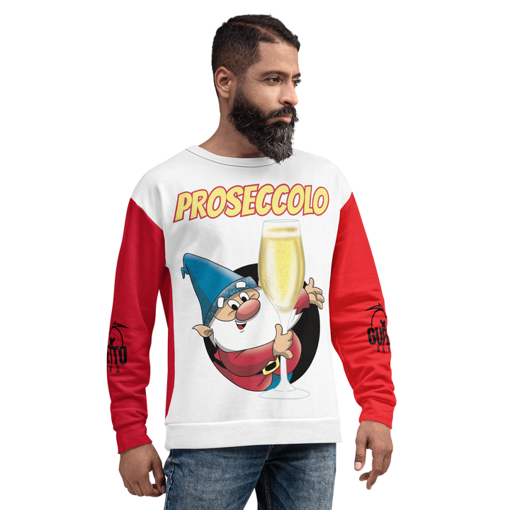Felpa unisex Uomo/Donna PROSECCOLO NEW - Gufetto Brand 