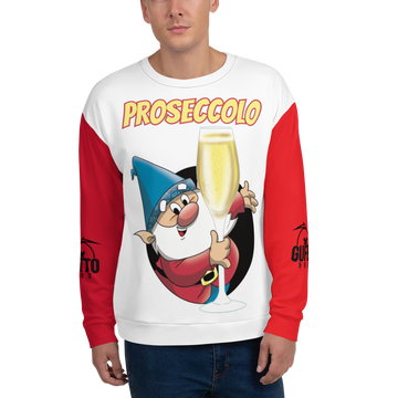Felpa unisex Uomo/Donna PROSECCOLO NEW