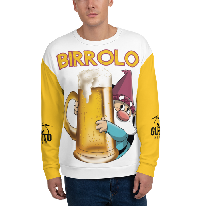 Felpa unisex Uomo/Donna BIRROLO NEW - Gufetto Brand 