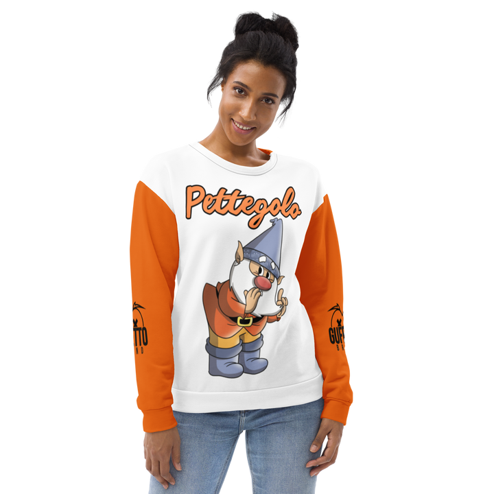 Felpa unisex Uomo/Donna PETTEGOLO - Gufetto Brand 