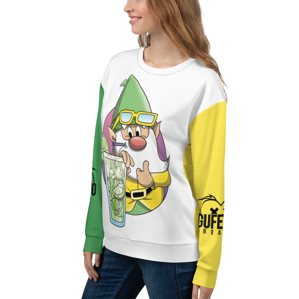 Felpa unisex Uomo/Donna MOJITOLO 2 - Gufetto Brand 